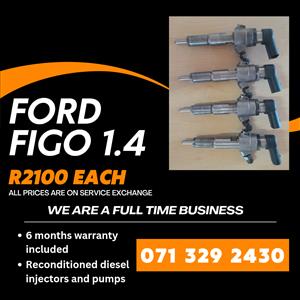 FORD FIGO 1.4 INJECTORS FOR SALE WITH WARRANTY 