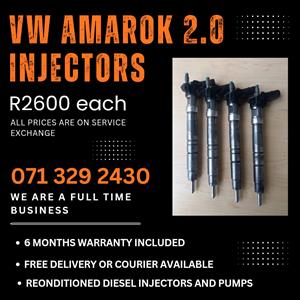 VW AMAROK 2.5 INJECTORS FOR SALE 