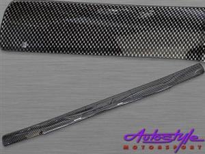 Carbon Look Bonnet Shield for Isuzu 2016up