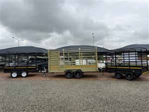 CATTLE Double Axle Trailers 