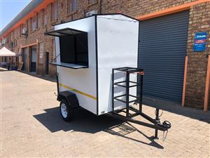 IMMEDIATELY AVAILABLE 2.8M MOBILE FOOD TRAILERS FOR SALE