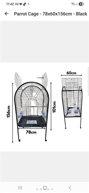 Parat cage black for sale