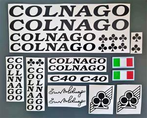 Colnago C40 frame stickers decals graphics