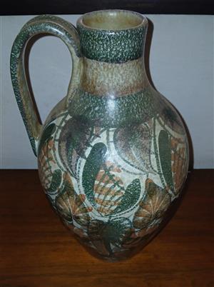 Bourne Denby pottery jug - Glyn Colledge