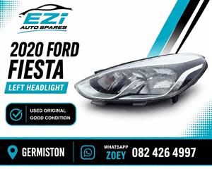 2020 Ford fiesta passenger left headlight
