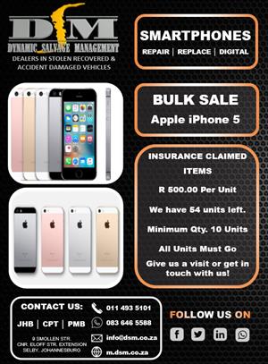 Apple iPhone 5 - Bulk Sale