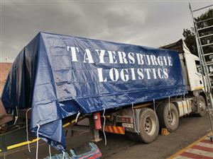 QUALITY (700GSM) PVC TRUCK COVERS/TARPAULINS & CARGO NETS FOR SUPERLINK & TRI-AX