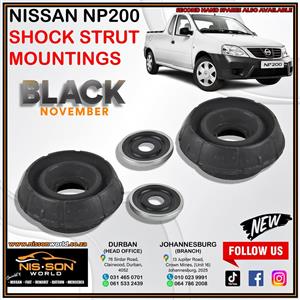 NISSAN NP200 SHOCK STRUT MOUNTINGS