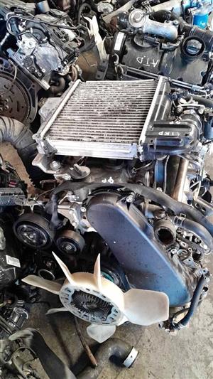 Toyota 1KD 3.0 D4D engine for sale contact Zane Azaad