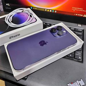 IPhone 14 pro max, unlocked, 100% Network Guaranteed.