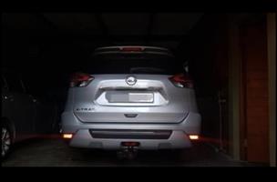 Nissan X trail rear bumper styling plate