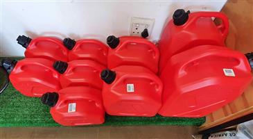 Jerry cans/fuel cans. GARDEN MARKET PLACE.  1 Gardens Road, HILLCREST.
