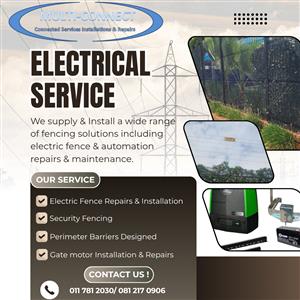 Electric Fence, Security Systems & Gate Motors