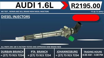 Audi 1.6L Diesel Injectors 