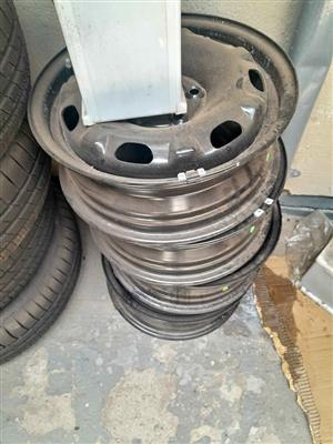 Vw steel rims 14inch new