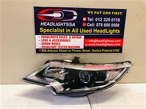 Honda Civic R-type left side xenon headlights