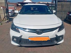 Toyota Starlet xs Model:2022 Engine:1,5 White Automatic.  Spare key Cloth interior