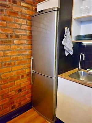 LG Upright Fridge / Freezer - Silver - EXCELLENT CONDITION