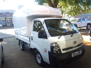 2013 Kia K2700 MANUAL white color Canopy 94000km 