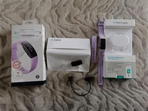 Slightly used Fitbit Inspire HR & unused replacement unit