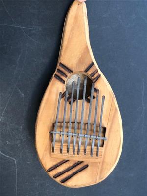 Traditional percussion ethnic musical instrument - Mbira 