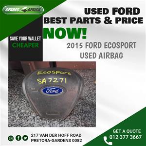 2015 FORD ECOSPORT USED AIRBAG