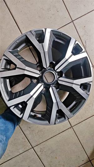 ISUZU X-Rider/D-Max OEM 18" mag to use for spare wheel