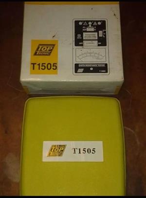 TopTronic Earth Resistance Analogue Tester
