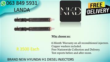 HYUNDAI H1 BRAND NEW DIESEL INJECTORS FOR SALE IN BOKSBURG GAUTENG 