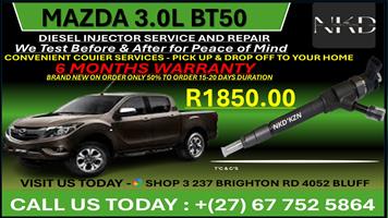 Mazda 3.0L BT50 Diesel Injectors On Repair