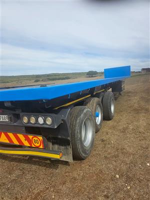 2016 Henred 13.2m tridem semi trailer flatdeck 