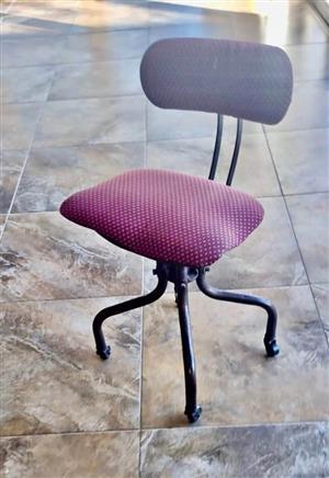 Vintage drafting chair