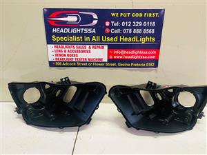 Ford Mustang left and right side headlight replacement housing (2 door)
