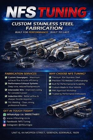 DOWNPIPES & BOOST PIPES