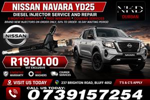 _Nissan_Navara_YD25_Diesel_Fuel_Injectors_To_Repair 