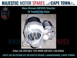Nissan NP200 Starter (8 Teeth) For Sale