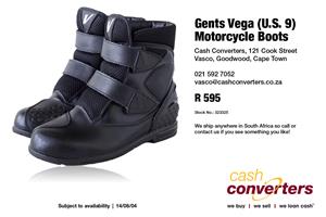 Gents Vega (U.S. 9) Motorcycle Boots