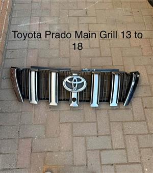 Toyota Land Cruiser Prado Main Grill 13 to 18