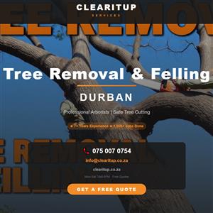   	 Tree Removal & Felling in Durban