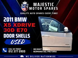 2011 BMW X5 xDrive 30d E70 LCI SUV Door Shells for Sale (Used)