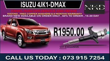 Isuzu 4JK1 DMAX Diesel Fuel Injectors