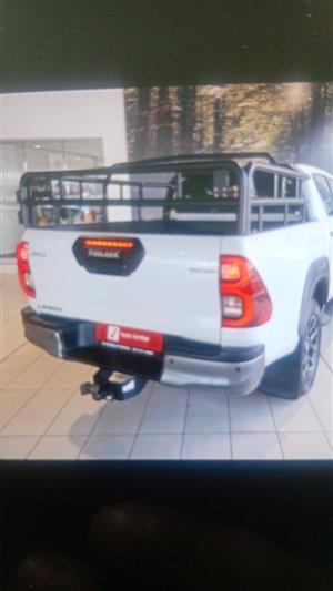 Toyota Hilux Double Cab Cattle Rails 