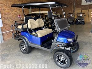 GOLF CART FOR SALE - CLUB CAR TEMPO WITH RAISED SUSPENSION - FOUR SEATER