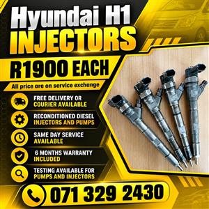 HYUNDAI H1 INJECTORS FOR SALE WITH WARRANTY 