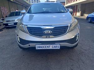 2012 KIA SPORTAGE 2.0 PETROL, AUTOMATIC 4X4, SILVER COLOUR, MILEAGE 104000KM