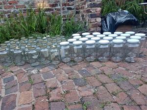 Glass Jars for sale