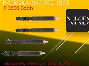 AFFORDABLE DIESEL INJECTORS FOR BRAND NEW HYUNDAI H1 INJECTORS FOR SALE