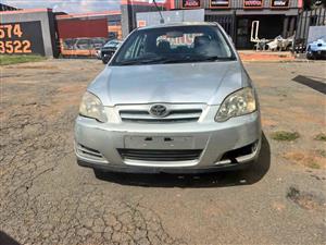 Toyota Run X FACELIFT stripping for spares