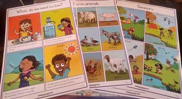 Various classroom/Playroom posters