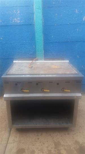 Flat Top Gas Griller